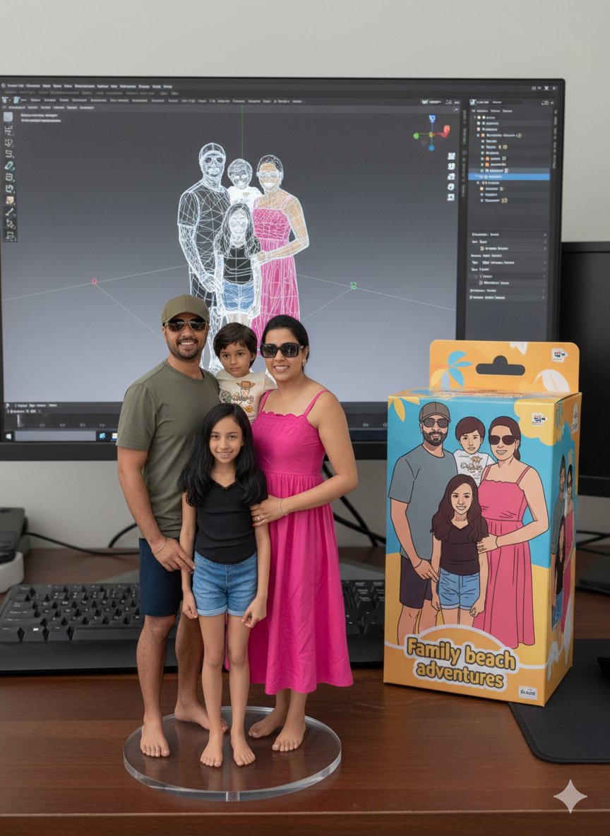 나노 바나나 피규어 프롬프트 선택